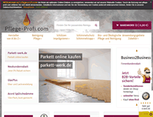 Tablet Screenshot of pflege-profi.com